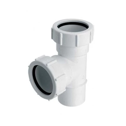 McAlpine 50F-WH trójnik nakrętno-prosty 50x50x50 mm