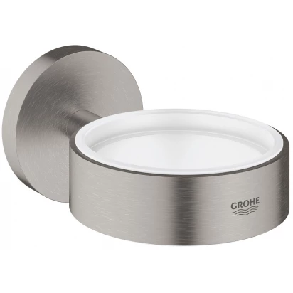 Uchwyt dozownika, szklanki lub mydelniczki Grohe ESSENTIALS NEW 40369DC1 stal nierdzewna