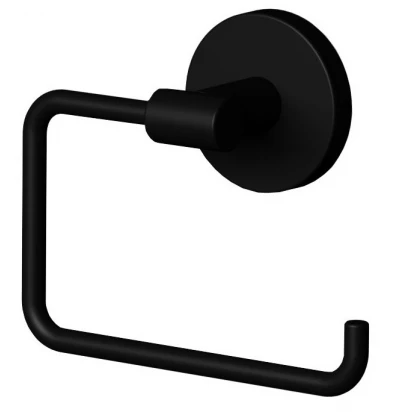 Uchwyt na papier toaletowy ruchomy Oltens GULFOSS 81103300 czarny mat