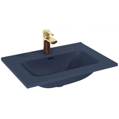 Umywalka 60 cm Elita SKAPPA RE040603067030 granatowa mat