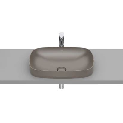 Umywalka blatowa 55x37 Roca INSPIRA SOFT A327504660 cafe