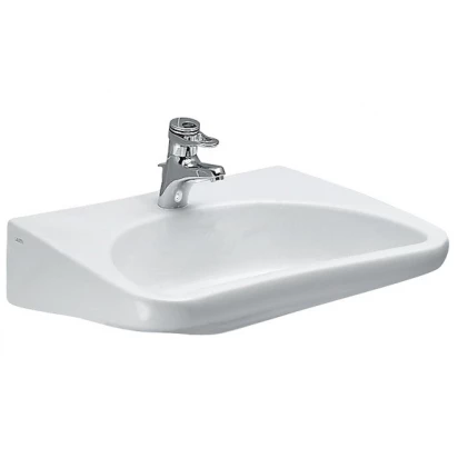 Umywalka dla osób niepełnosprawnych 66x55 Laufen PRO LIBERTY H8106030000001 bez otworu na baterię