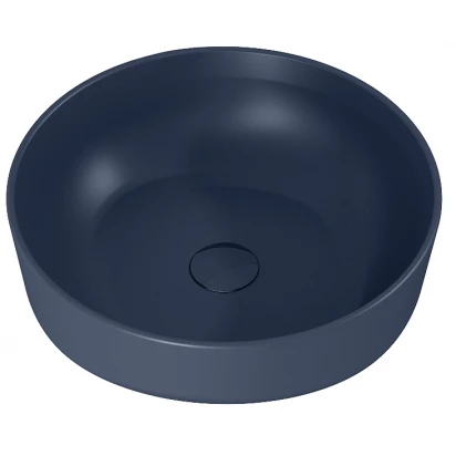 Umywalka nablatowa 42x42 Elita LORCA RE040420047030 granatowa mat