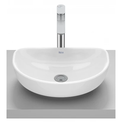 Umywalka nablatowa 45x30 półokrągła Roca OPTICA A327C10000