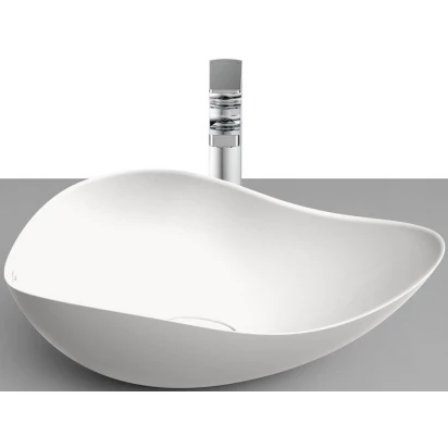 Umywalka nablatowa 54x37,5x18,5 Roca OHTAKE A327A13620 biały mat