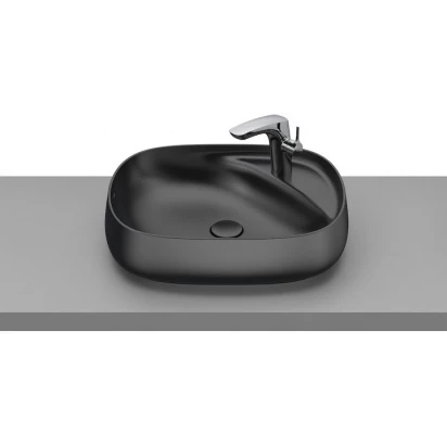 Umywalka nablatowa 56x43 Roca BEYOND A3270B8640 onix
