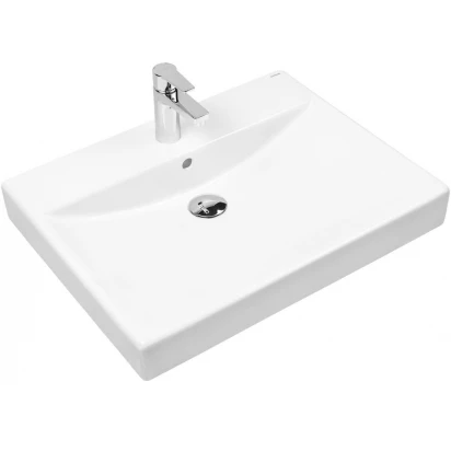 Umywalka nablatowa 60x46 Oltens HOFSA 41805000 z powłoką