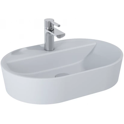 Umywalka nablatowa 62x41 Elita BABETTE 145102 / RE040620017040 stone mat