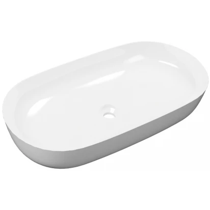 Umywalka nablatowa 71x41 Excellent JIMA CEAC.2001.710.WH owalna, biała