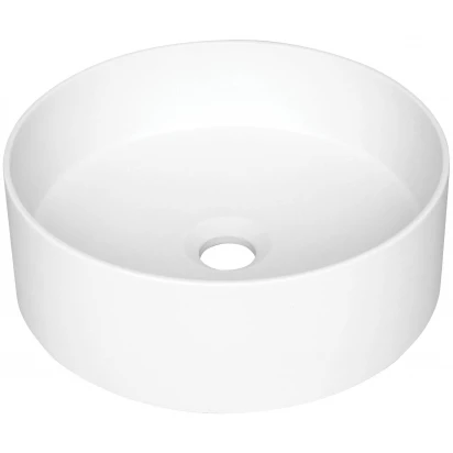 Umywalka nablatowa granitowa Deante SILIA CQS AU4S alabaster