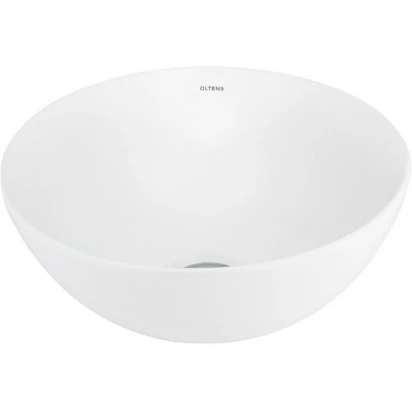 Umywalka nablatowa okrągła 32 cm Oltens JAGALA 40317000 wyprzedaż