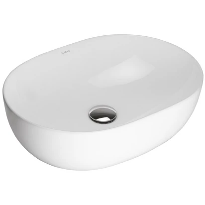 Umywalka nablatowa owalna 49,5x35,5 Oltens HAMNES THIN 40319000