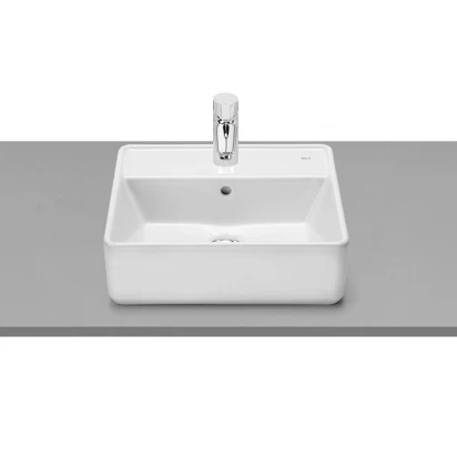 Umywalka nablatowa prostokątna 42x39 Roca GAP A3270MMS00 Supraglaze