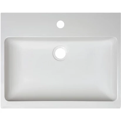 Umywalka nablatowa prostokątna 55x45x8 Sanplast FREE MINERAL Unbo-M/FREE 640-280-1200-01-000