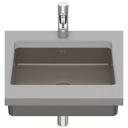 Umywalka podblatowa 43x32 Roca INSPIRA SQUARE A327536660 cafe