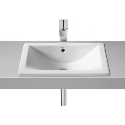 Umywalka podblatowa 50x38 bez otworu pod armaturę Roca DIVERTA A327114S00 Supraglaze