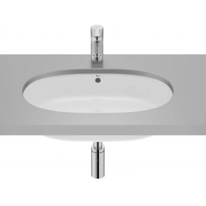 Umywalka podblatowa owalna 55x35 Roca GAP A3270YCS00 z powłoką Supraglaze