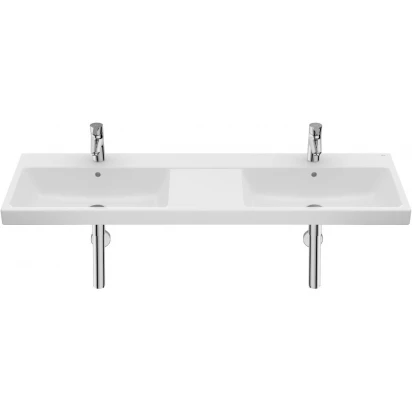 Umywalka ścienna 140x46 podwójna Roca GAP A3270MUS00 Supraglaze