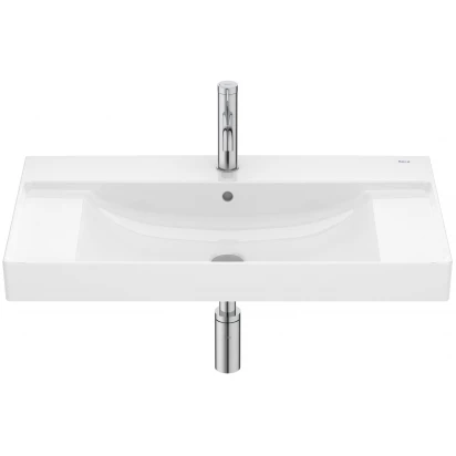 Umywalka ścienna 80x46 Roca ONA A32768HS00 Supraglaze