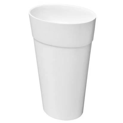 Umywalka wolnostojąca 32x46x84 Besco UNIQA GLAM #UMD-U-WGG grafitowa