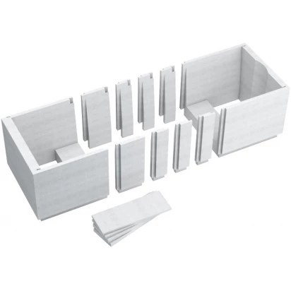 Uniwersalny nośnik do wanien prostokątnych o szerokości 75 cm Schedpol 1.029-led