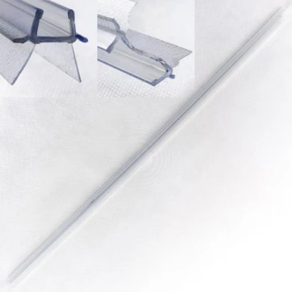 Uszczelka dolna, lewa do drzwi, kabin prysznicowym 80 cm NIVEN, NEXT Koło A170079