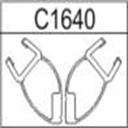 Uszczelka okapowa lewa do kabiny kwadratowej 90 cm Sanplast PRESTIGE III 660-C1648