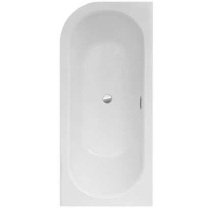 Wanna narożna 150x75 Besco AVITA SLIM + #WAV-150-SL-PLUS lewa