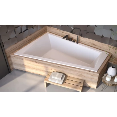 Wanna narożna 170x125 Besco INTIMA DUO SLIM #WAID-170-SL lewa