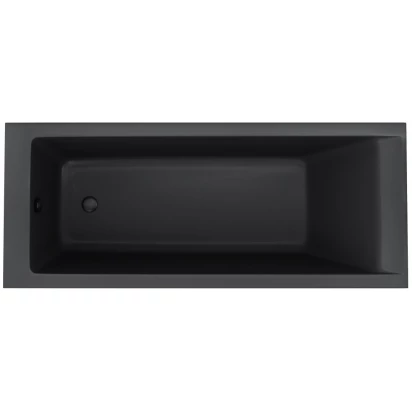 Wanna prostokątna 150x70 Oltens LANGFOSS 10002300 czarna mat