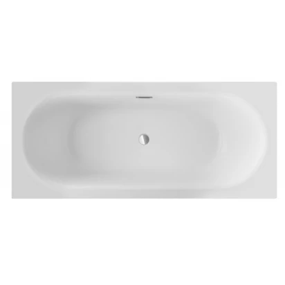 Wanna prostokątna 160x75 Besco VITAE SLIM + #WAV-160-S-PLUS