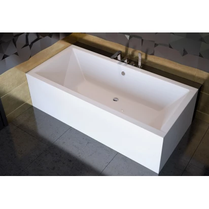 Wanna prostokątna 190x90 Besco QUADRO #WAQ-190-PK