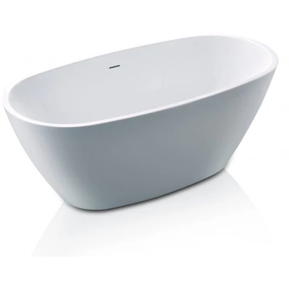 Wanna wolnostojąca owalna 150x72 + korek AD naturalnie RONGBUK AWW-001-150ZP