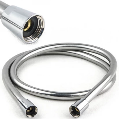 Wąż prysznicowy 125 cm bezskrętny Omnires SILVER-X125SL