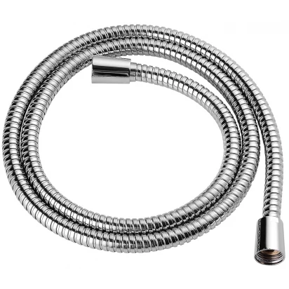 Wąż prysznicowy 125 cm w osłonie mosiężnej z podwójnym oplotem Omnires 022-XCR