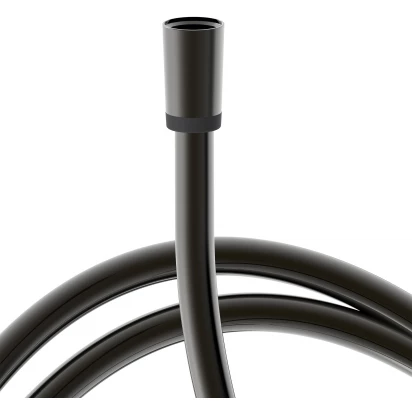 Wąż prysznicowy 150 cm Tres SATIN 913460915KM czarny metalizowany