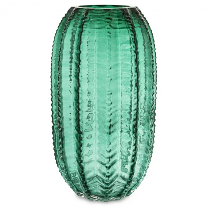 Wazon szklany zielony 27cm Burano 172402