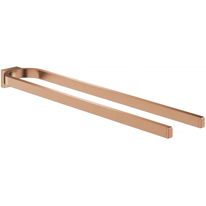 Wieszak na ręcznik podwójny Grohe SELECTION 41059DL0 brushed warm sunset