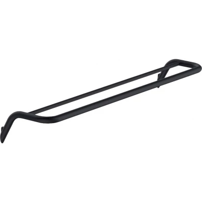 Wieszak na ręcznik podwójny 60 cm Deante SILIA ADI N631 czarny mat