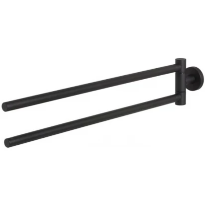 Wieszak ręcznikowy dwuramienny ruchomy Tiger BOSTON 3087.3.07.46 czarny