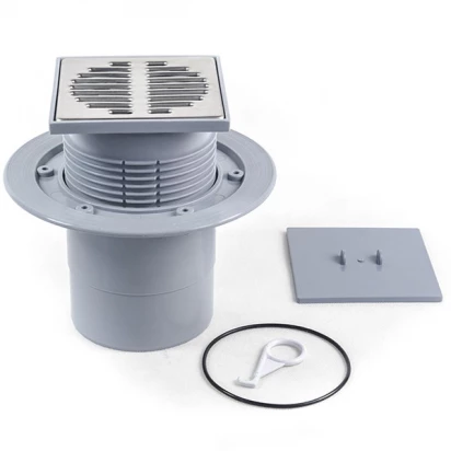 Wpust podłogowy 110 mm McAlpine HCFG3V-110