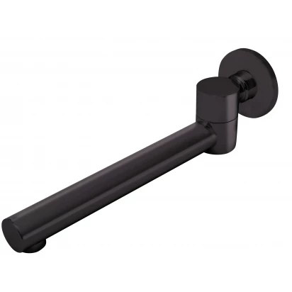 Wylewka wannowa ruchoma okrągła FDesign INULA FD8-001-22 czarna