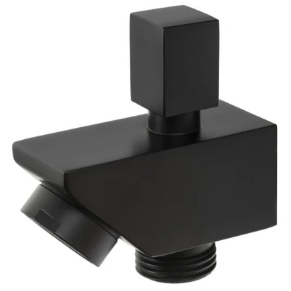 Wylewka wannowo-prysznicowa z przełącznikiem Corsan CMW6 CZARNA