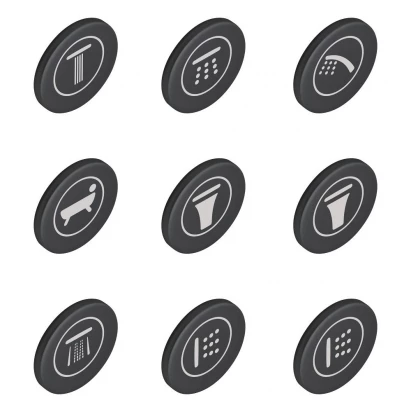 Zaslepki przycisków Grohe SmartControl 14077XH0