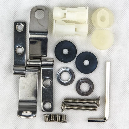 Zawiasy i uchwyty montażowe pokrywy bidetowej DAMA SENSO COMPACTO & SQUARE Roca A802910560 / AI0003500R