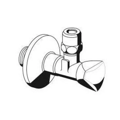 Zawór grzybkowy 1/2x1/2 kątowy Schell SANLAND 970370000