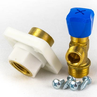 Zawór kątowy odcinający z mufą do stelaża podtynkowego Hi-Tec/ Link Cersanit K99-0096