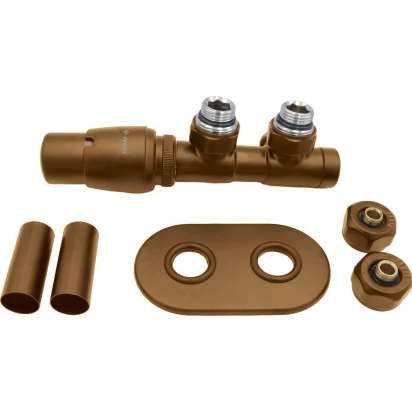 Zawór termostatyczny LEWY Deante AGI CZL1 brązowy mat