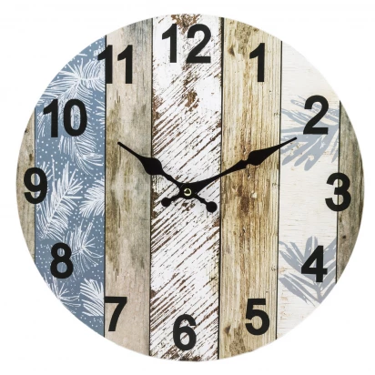 Zegar ścienny 34cm retro Prowansja 124267