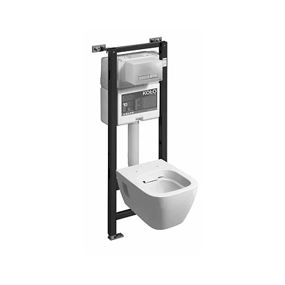 Zestaw MODO: miska WC wisząca Rimfree z systemem Smart Fresh + stelaż Technic GT Koło MODO 99399-000